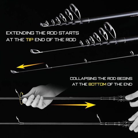 Image of SeaKnight 2019 New Arrival Sange II Lure Fishing Rod 2.1M 2.4M M Power 7-25g Carbon Material Casting Spinning Rod with EVA Grip