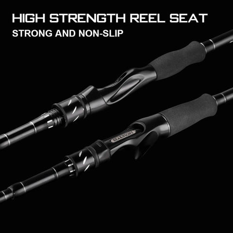 Image of SeaKnight 2019 New Arrival Sange II Lure Fishing Rod 2.1M 2.4M M Power 7-25g Carbon Material Casting Spinning Rod with EVA Grip