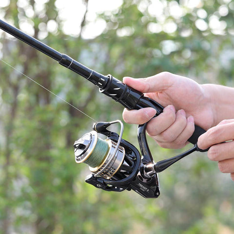 Image of SeaKnight 2019 New Arrival Sange II Lure Fishing Rod 2.1M 2.4M M Power 7-25g Carbon Material Casting Spinning Rod with EVA Grip