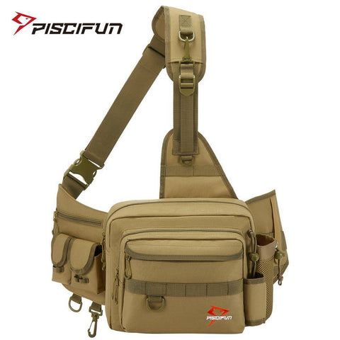 Image of Piscifun Water-Resistant Sling Bag Water-Resistant