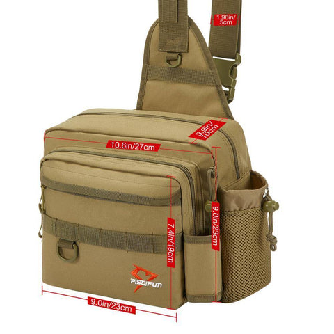 Image of Piscifun Water-Resistant Sling Bag Water-Resistant