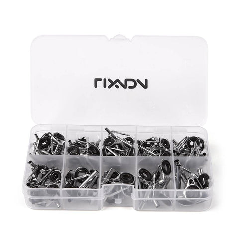 Image of Lixada Fishing Rod Guide Tip | 80Pcs/set