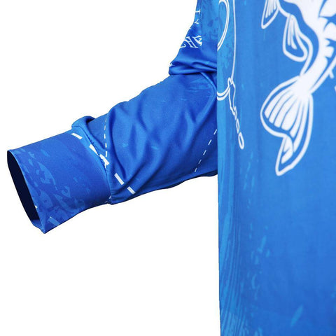 Image of Lixada New style Fishing Clothing Vests Quick-Drying Anti-UV Jacket Sports Clothes Long Sleeve Fishing Clothing