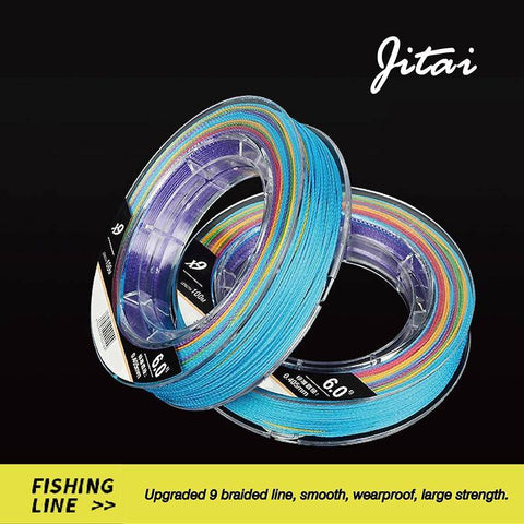 Image of JITAI Multifilament PE Braided Fishing Line 9 Strands 109yd (100M)