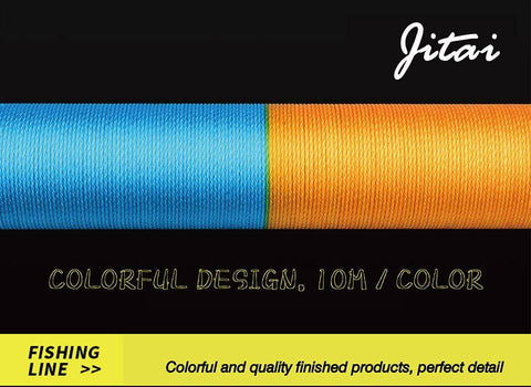 Image of JITAI Multifilament PE Braided Fishing Line 9 Strands 109yd (100M)