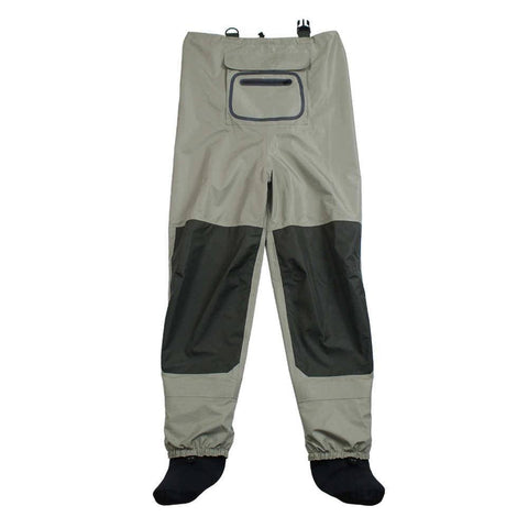 Image of Outdoor Fly Fishing Stocking Foot ,waterproof and breathable chest waders with one buckle accidently rope kits