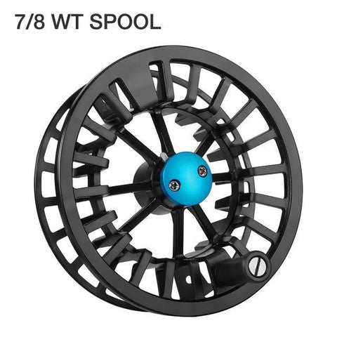 Image of Piscifun AOKA Fly Fishing Reel | 5/6 7/8 Weights | Right and Left Handed | Cork/Teflon Disc Drag System | Oversized Handle
