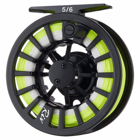 Image of Piscifun Aluminum 5/6 Fly Reel 2.7m Carbon Rod Fly Line/Backing Line/9 PCS Flies/Tackle Box With 77cm Rod Bag Fly Rod Combo