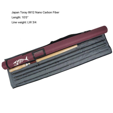 Image of NEW Aventik Double Handed Fly Rod 10' | LW 3 to 10 | 4 sections| 2 Tips