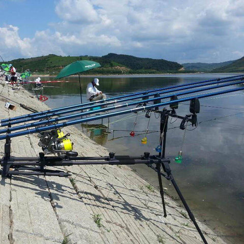 Image of Wireless Digital Fishing LED Bite Alarm Set 2 Fishing Bite Alarm + 1 Receiver in Case Adjustable Tone Volume Carp Fishing Alert