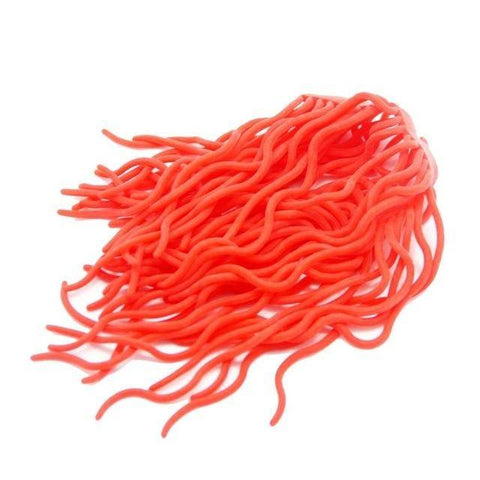 Image of Soft Silicone Earthworms | 60 strands