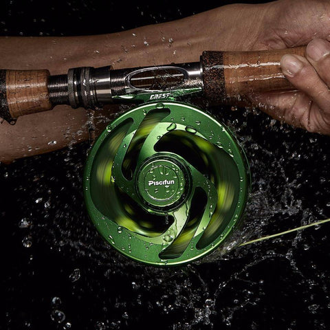 Image of Piscifun Crest Fly Fishing Reel | 5/6 7/8 9/10 Weights | Right and Left Handed | CNC-machined Aluminum Alloy