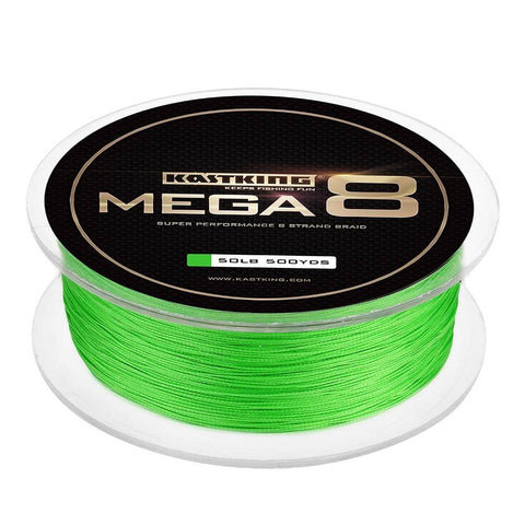 Image of KastKing Mega8 New Braid Line | 500yd/300yd(457m/274m) | 0.14-0.50mm 10-80LB | Sea Fishing