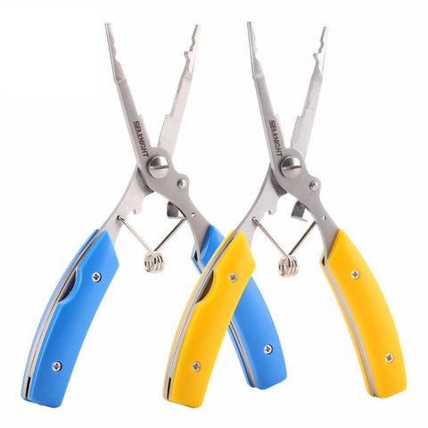 Image of Set Fishing Grip Gripper & Line Cutters Fishing Pliers with Bag