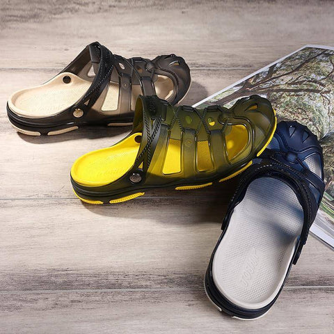 Image of New Unisex Fishing Waders Beach Slippers Summer EVA Sandals Beach Shoes Mules Flip Flops Garden Breathable
