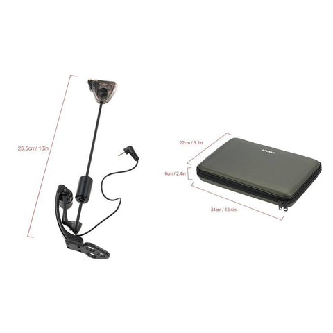 Image of Lixada LED Fishing Swingers Illuminated Sensor for Carp Fishing 4 Part Set