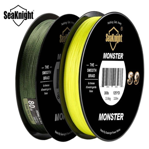 Image of SeaKnight Monster S9 328yd (300M) PE Fishing Line | Multifilament Carp Fishing Line | 20 - 100LB |