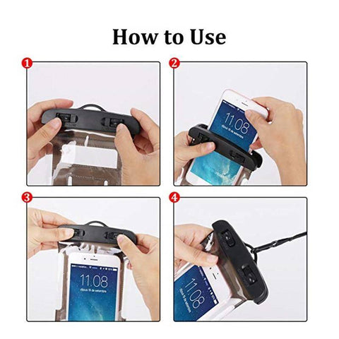 Image of How to Use Fishing Waterproof Phone Case 3.5-6 Inch