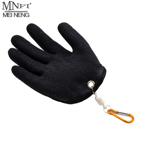 Image of Professional Catch Fish Glove witch Magnet Release | Left Hand Orientation
