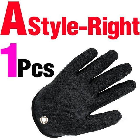 Image of Professional Catch Fish Glove witch Magnet Release | Left Hand Orientation