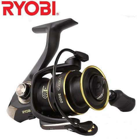 Image of RYOBI VIRTUS Baitcasting Fishing Reel | 5.0:1/5.1:1 Gear Ratio 4+1BB |5.5-12 lbs Max Drag| CNC handle