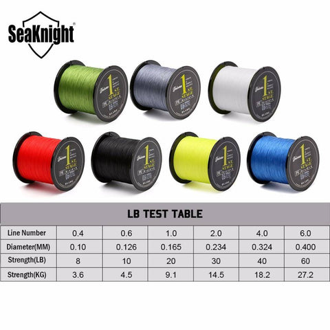 Image of SeaKnight 546yd (500m)Braided Fishing Line | Rope 8- 60LB
