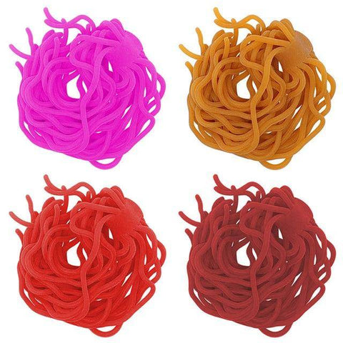 Image of Soft Silicone Earthworms | 60 strands