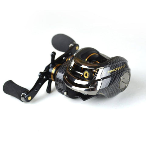 Image of Fishidrops LB200 Baitcasting Reels | 7.0:1 Gear Ratio 17+1 BB |Dual Brake Bait Casting Reel| Super Hydrographics transfer printing