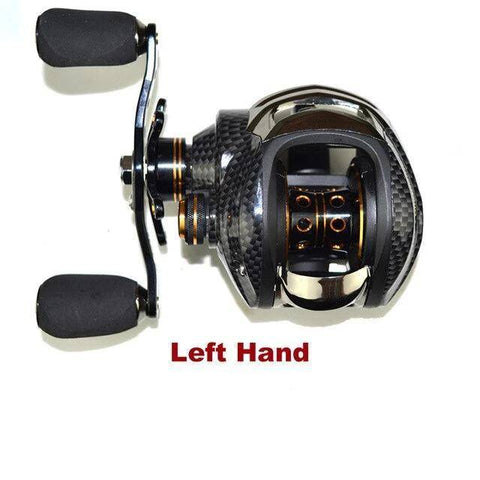 Image of Fishidrops LB200 Baitcasting Reels | 7.0:1 Gear Ratio 17+1 BB |Dual Brake Bait Casting Reel| Super Hydrographics transfer printing