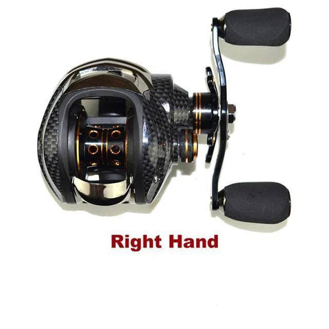 Image of Fishidrops LB200 Baitcasting Reels | 7.0:1 Gear Ratio 17+1 BB |Dual Brake Bait Casting Reel| Super Hydrographics transfer printing