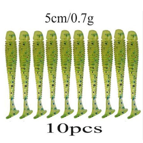 Image of Soft Silicone Worms | 10pcs/lot