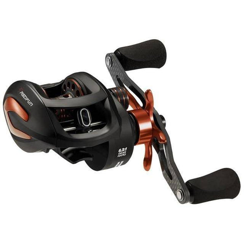 Image of Orange Piscifun Phantom X Baitcasting Fishing Reel | 5.3:1-6.3:1- 7.6:1 Gear Ratio |8 Ball Bearings | 18 lbs Max Drag |Carbon Fiber Handle