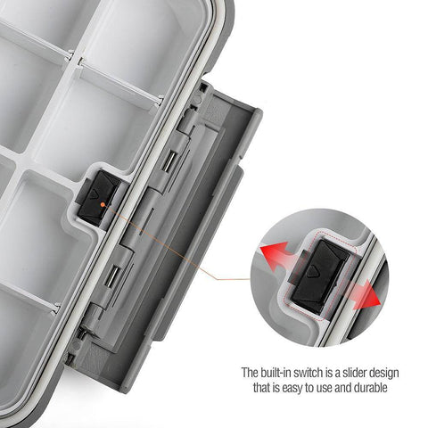 Image of DONQL Waterproof Fishing Tackle Box