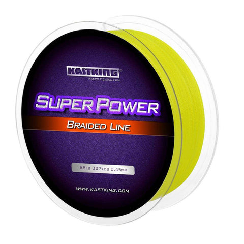 Image of KastKing SuperPower Braided Fishing Line Series | 4 Strand 10-50LB |328yd-1093yd (300m-1000m)