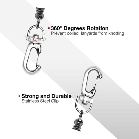 Image of 3PCs Fly Fishing Tying Zinger Retractor