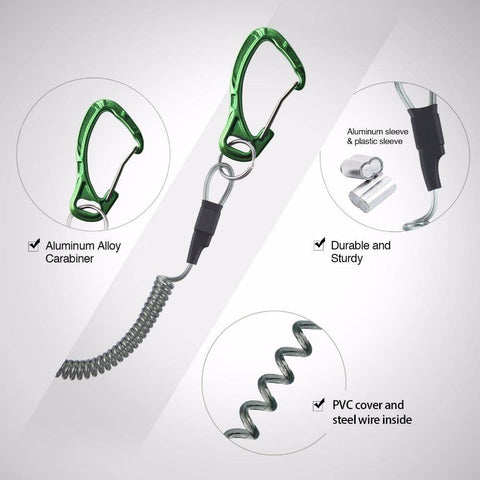 Image of Piscifun Two Pieces Fly Fishing Aluminum Tool | Strong Train Release Magnetic | Load Bearing: 3.5KG /7.7lbs