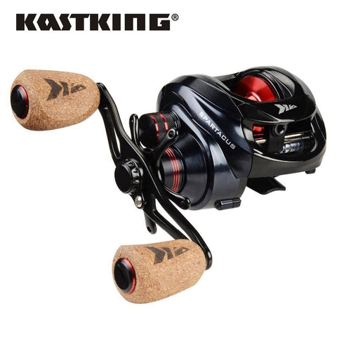 Image of KastKing Spartacus Plus Baitcasting Fishing Reel | Gear Ratios from 6.3:1 | 11+1 BB | 17.6 Lbs Max Drag | Fresh/Saltwater