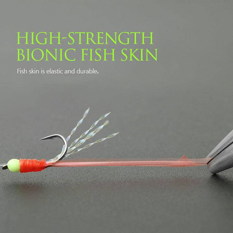 Image of LINNHUE Luminous Bionic Fishing Hooks | 6 Pieces Lot