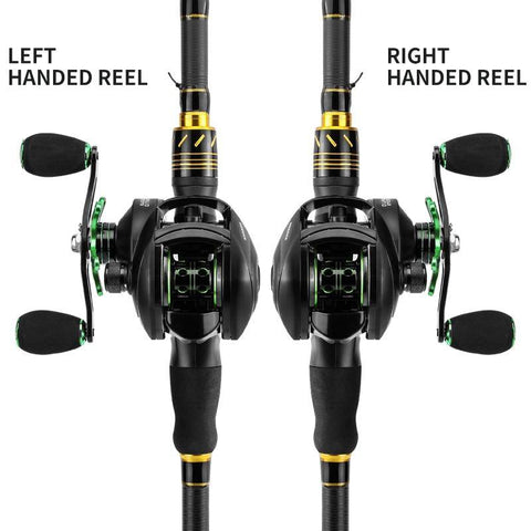 Image of LINNHUE 2000 Baitcasting Fishing Reel | 8.1:1 Gear Ratio 12+1BB |16.6 LB MAX DRAG |