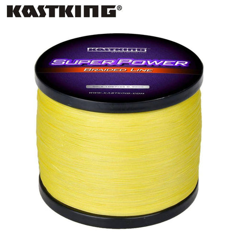 Image of KastKing SuperPower Braided Fishing Line Series | 4 Strand 10-50LB |328yd-1093yd (300m-1000m)