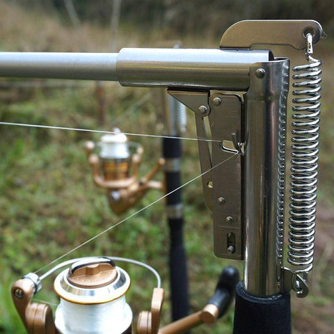 Image of Automatic Spinning Telescopic Fishing Rod Pole 5'10''- 8'10'' Pole (1.8m-2.7m)