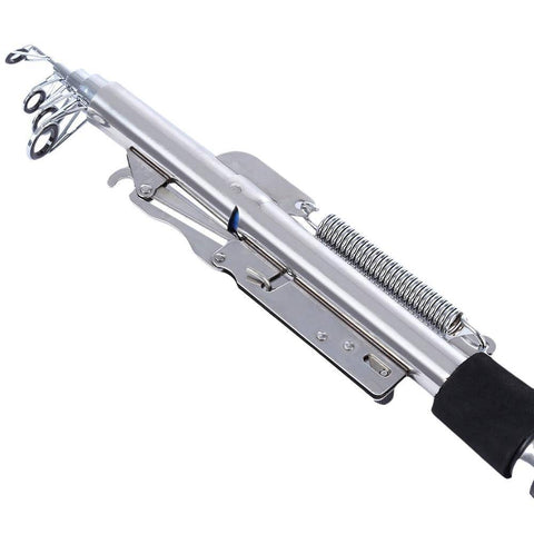Image of Automatic Spinning Telescopic Fishing Rod Pole 5'10''- 8'10'' Pole (1.8m-2.7m)