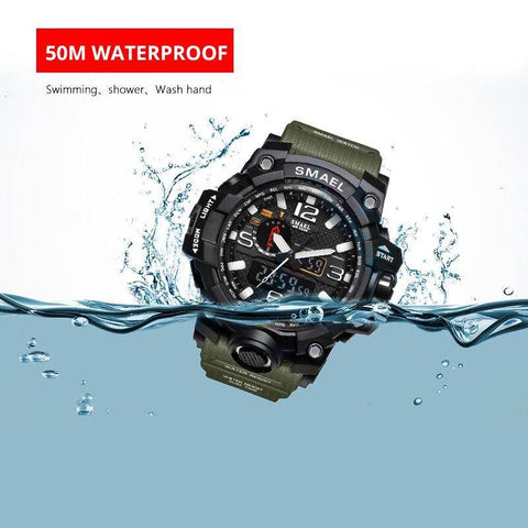 Image of Men Military Watch 50m Waterproof