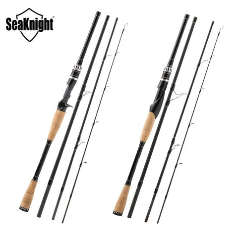 Image of SeaKnight YASHA 2.1m 2.4m 2.7m 3.0m M Power Carbon Spinning Casting Fishing Rod 4 Sections Fishing stick Saltwater&Freshwater