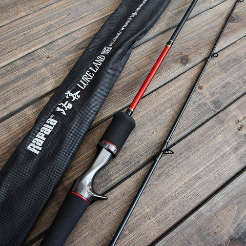 Image of Rapala Lure Land Bait Casting Fishing Rod | 2 sections| 6'10''| POWER - ML