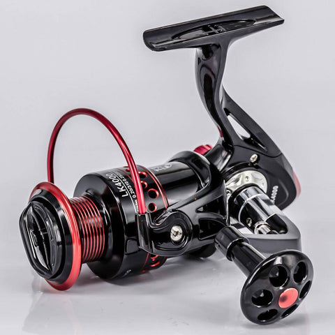 Image of YOLOFUN LK4000 Spinning Fishing Reel | 5.2:1 Gear Ratio 3+1BB Metal Front Drag Handle Spool