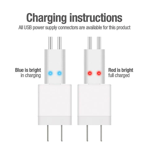 Image of DONQL USB Charger For Electronic Floats Batteries + 2 Batteries Included