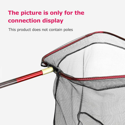 Image of Foldable Aluminium Alloy Triangle Fishing Net 16''/24''