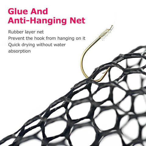 Image of Foldable Aluminium Alloy Triangle Fishing Net 16''/24''