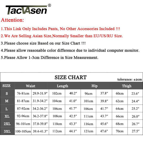Image of TACVASEN Tactical Multi Pockets Pants